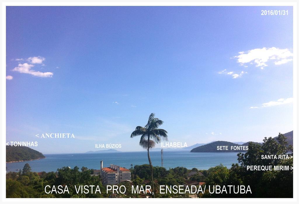 Casa Ubatuba Vista Para O Mar Экстерьер фото